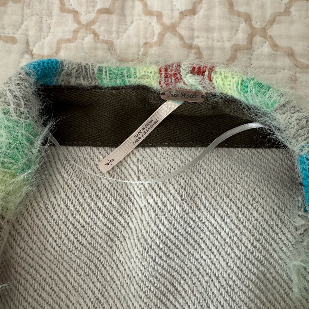 free people fair weather oversized cardigan - Picture 4 of 10